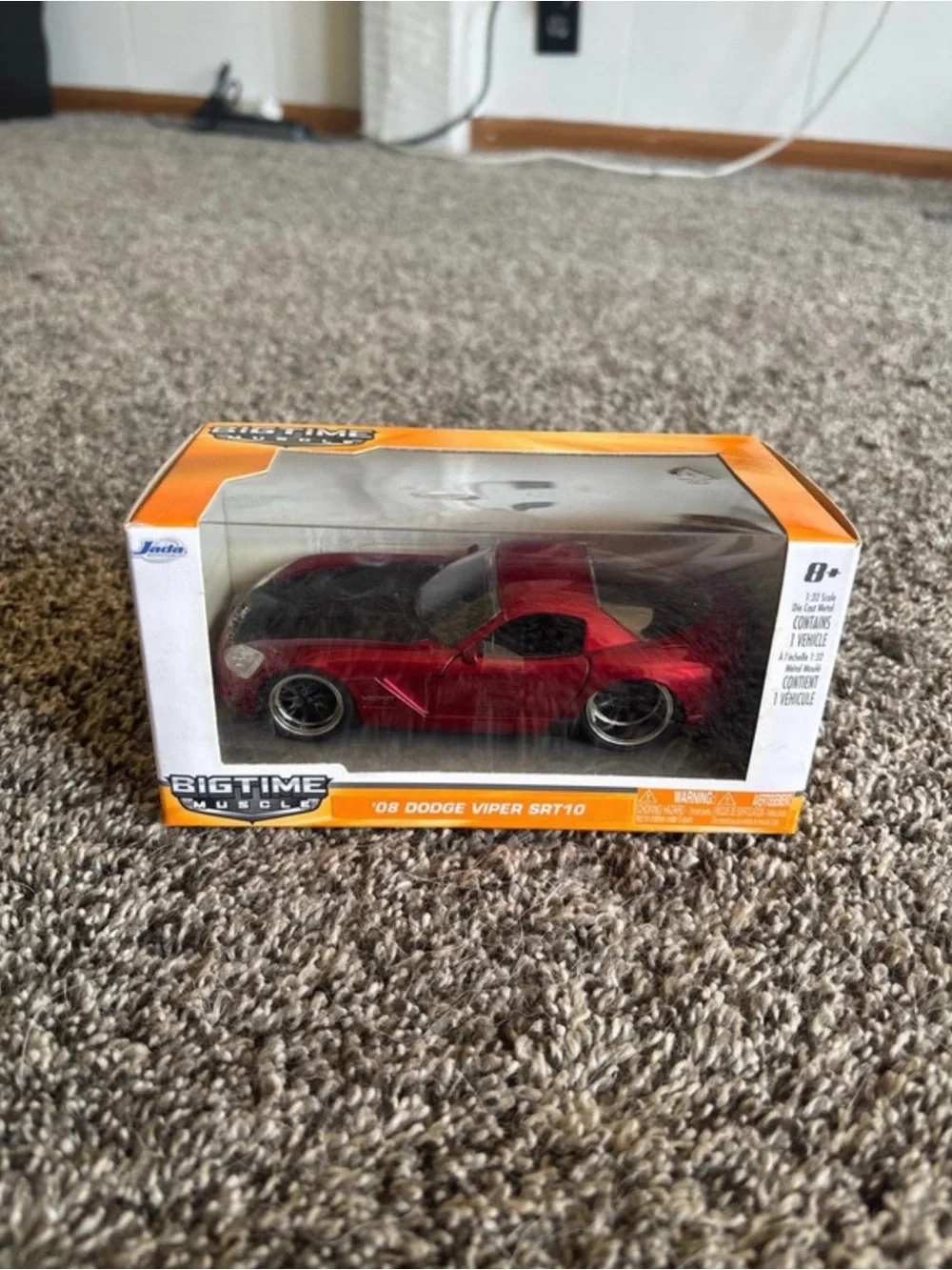 2008 Dodge Viper SRT10 Red Collectable Car